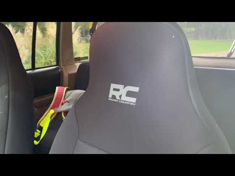 Rough Country seat covers Jeep Cherokee XJ