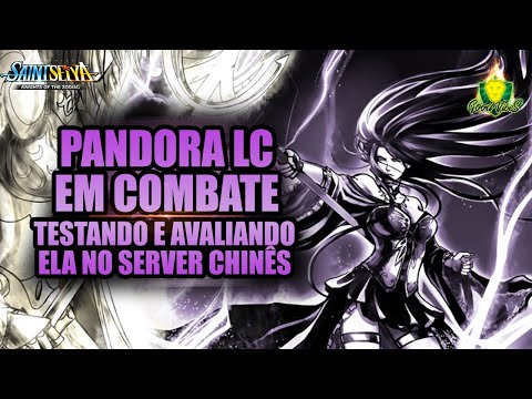 PANDORA LC em BATALHA! AVALIANDO o DESEMPENHO dela SAGRADOS! Saint Seiya Awakening