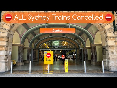 Sydney Trains Vlog 1902: ALL Sydney Trains Cancelled