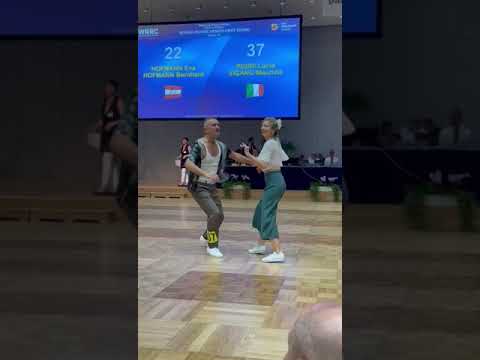 Coppa Del Mondo di Boogie Woogie senior a Stoccarda 2023 - Maurizio e Lucia Hopen Round