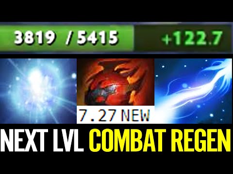 7.27 IO + New HEART!? WTF Nexl Level Regen +122HP/SEC In Combat Ez Fountain Dive Dota 2 Pro Gameplay
