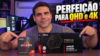 R$ 700 num PROCESSADOR pra RODAR TUDO em 4K?! Testei o Ryzen 5700X com a 9070 XT!