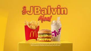 Este es el nuevo combo J Balvin Meal de McDonald’s