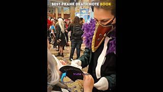 Best Prank Death Note Book 🤫 #trending #edit #deathnote #trollface