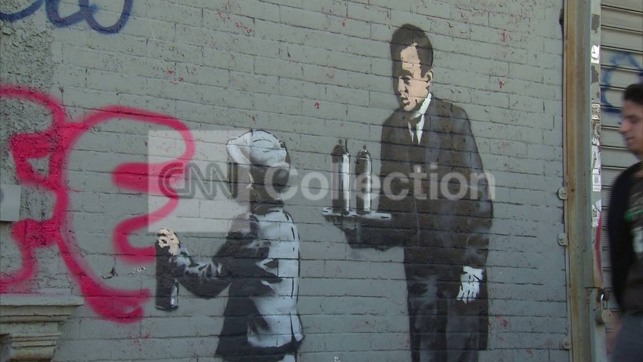 NEW BANKSY ART SHOWS UP IN THE BRONX