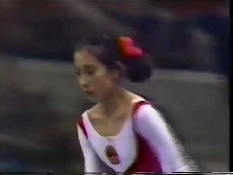 🥈 Ma Yanhong 🇨🇳 VT TO 1981 World Championships