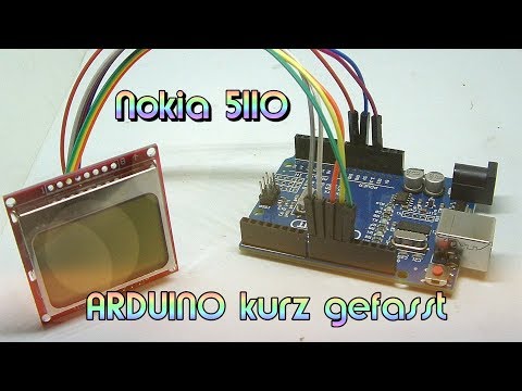 ARDUINO kurz gefasst - Nokia 5110 Display