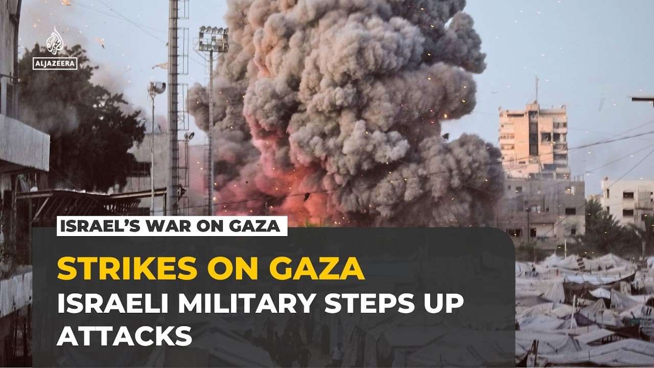 Israeli military steps up strikes in central Gaza despite ceasefire