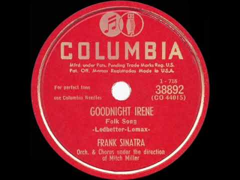 1950 HITS ARCHIVE: Goodnight Irene - Frank Sinatra