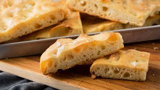 FOCACCIA - Croccante fuori e morbida dentro!
