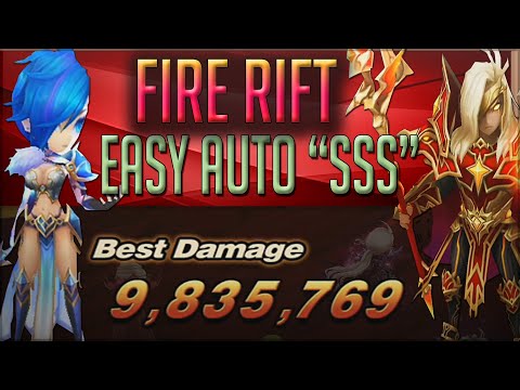 Building easy SSS Fire Rift teams : Summoners War