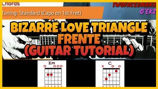 Frente - Bizarre Love Triangle (Guitar Tutorial)