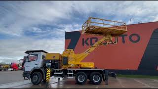 Mercedes-Benz Atego 2628 6x4 AMV ARBPL.10.5M / boom 10.5 m / 1000 kg / 7912 ho bucket truck for sale - Image 6 | Machineryline TZ Mercedes-Benz Atego 2628 6x4 AMV ARBPL.10.5M / boom 10.5 m / 1000 kg / 7912 ho bucket truck | Image 6 - Machineryline