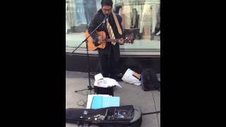 Busking for Charity: Bruno Mars The Lazy Song Cover