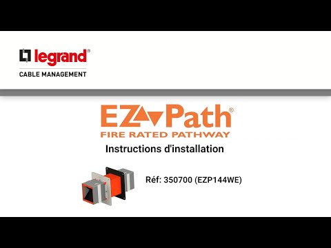 Instructions d'installation EZ Path EZP144WE