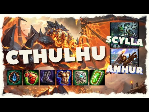 Smite Classic RANKED Joust Cthulhu Support Gameplay | Emperor's Armor IS the meta!