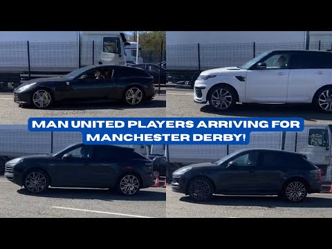 Man United Players Arrive in Style: Luxury Cars Ahead of Manchester Derby 2025!