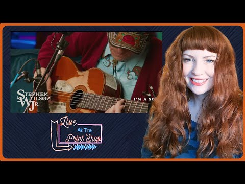 Redhead Reaction to Stephen Wilson Jr. - "I'm A Song" (Live at the Print Shop)