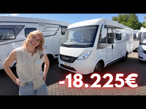 -18.225 € FABRIKNEUES VOLLINTEGRIERTES WOHNMOBIL HYMER Exsis-i Pure - Wohnmobil Preise stürzen.