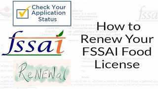 Fssai renewal process in hindi | fssai renewal fees online payment || By Devilli Teck