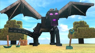 Download lagu Minecraft Ender Dragon Encounter #Shorts mp3