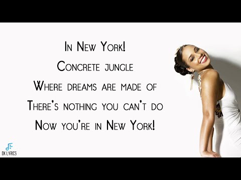 Alicia Keys - Empire State of Mind (Part II) Broken Down (Lyrics)