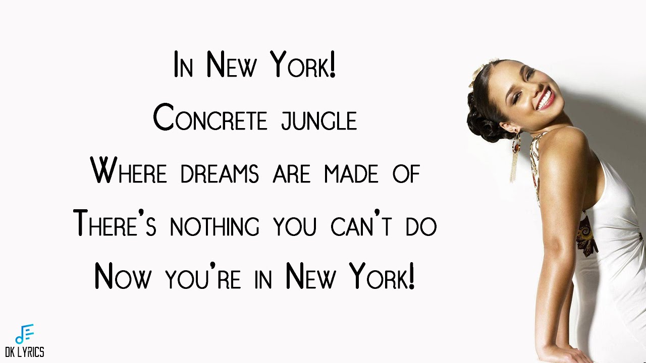 Watch Alicia Keys - Empire State of Mind (Part II) Broken Down (Lyrics) now Alicia Keys - Empire State of Mind (Part II) Broken Down (Lyrics)