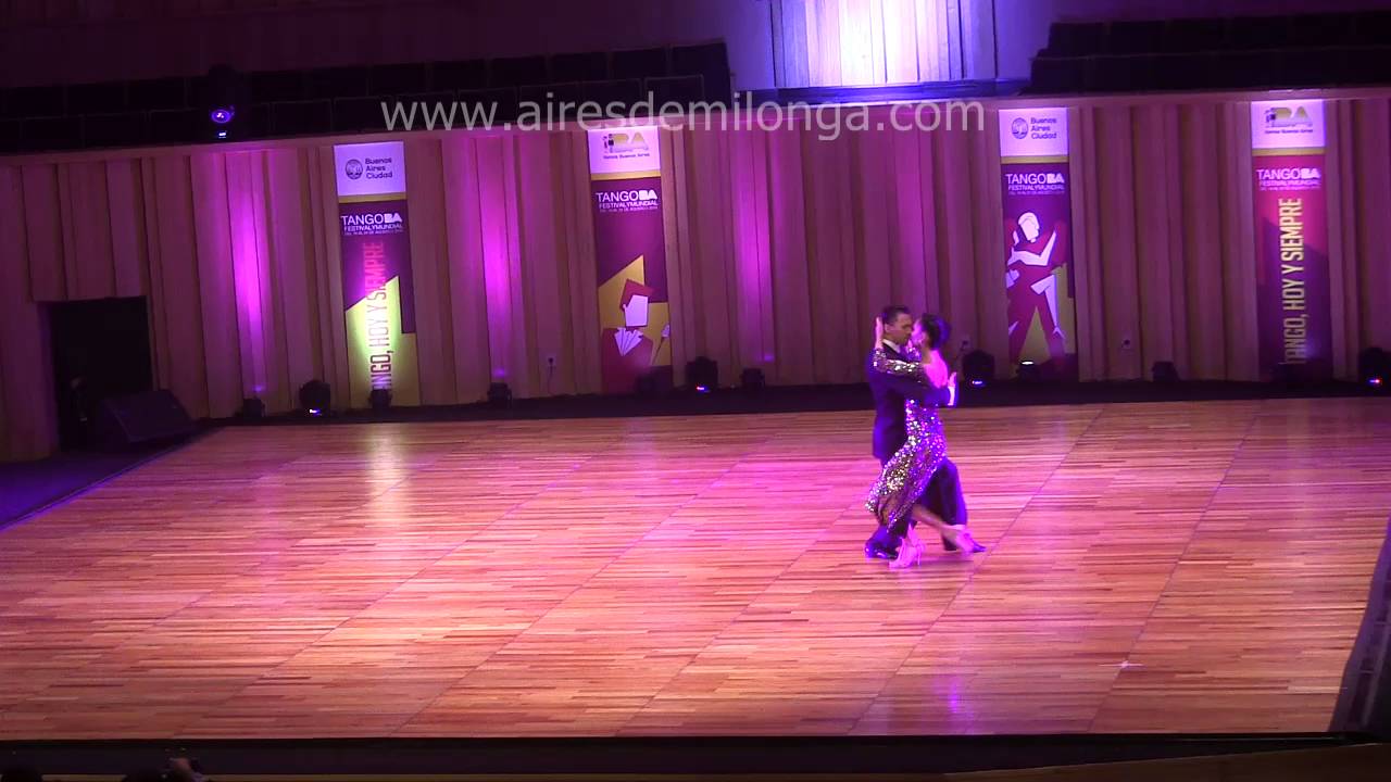 Dmitry Vasim y Sagdiana Hamzina Mundial de Tango 2016 Clasificatoria