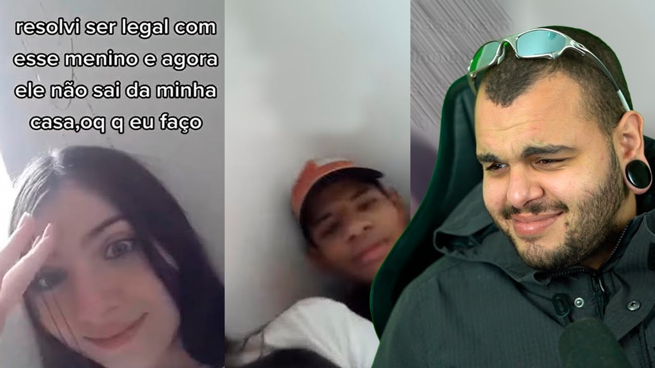 essa cara invadiu a casa dessa mina