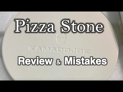 Kamado Joe Pizza Stone Review and Tips on 1st Pizza Cook