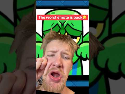 The worst emote is back in Clash Royale #clashroyale #clashroyaleshorts #supercell