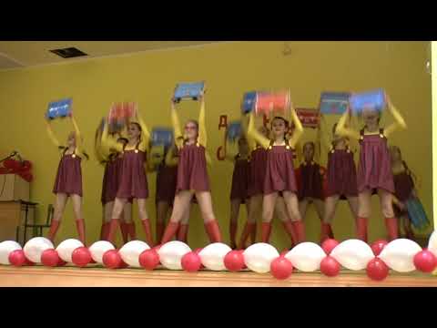 Школьницы, School dance (Severodvinsk, Vladimir Lobanov) HD 