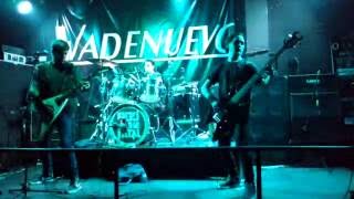 Nygma - I am God (Unleashed cover) Live in Vadenuevo 26/8/16