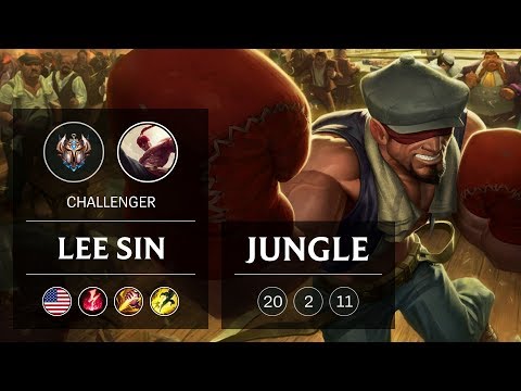 Lee Sin Jungle vs Aatrox - NA Challenger Patch 9.1