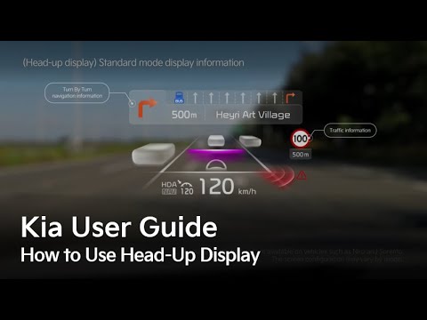 How to Use Head-Up Display (Applies to All Kia Models)ㅣKia User Guide