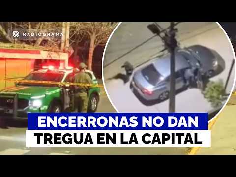 Las encerronas en la capital no dan tregua: conductor fue baleado y otro perdió su auto