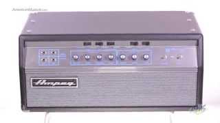 Video thumbnail for Ampeg SVT VR Bass Guitar Amplifier Head - Ampeg SVT VR by American Musical Supply