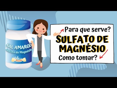 Vídeo: Sal amargo: para que serve e como usar
