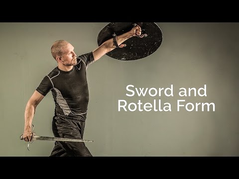 Dall'Agocchies form done with sword and rotella