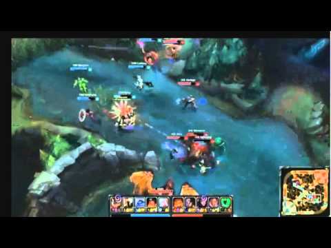 Dragon Team Fight TSM vs UOL - Nice Flash Gnar