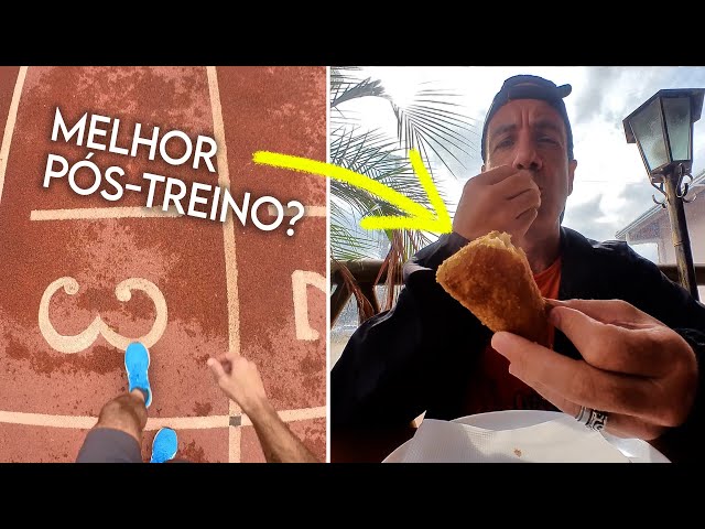 SERIA ESSE o MELHOR PÓS-TREINO de CORRIDA? #insta360go2