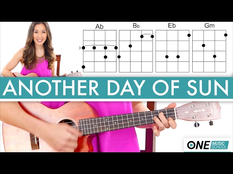 How to play "Another Day of Sun" from La La Land - Ukulele Tutorial Video