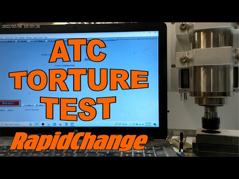 RapidChange Automatic Tool Change Magazine/Torture Testing