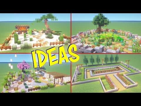 Avomance - Best Minecraft Build Ideas | Minecraft Garden Design Ideas | WORLD DOWNLOAD Minecraft 1.18.1