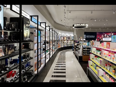 Réalisation de la boutique Sephora à Aéroville