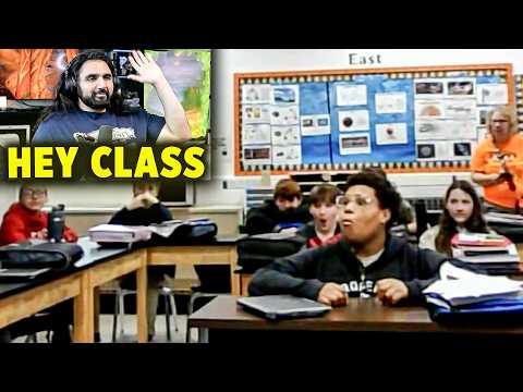 Full-Time Streamer Crashed an 8th Grade Class to Explain His Job