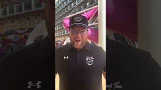 We are ready for the Super Bowl onboard the Harmony of the Seas! Where are you watching the game?