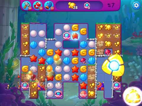 Fishdom Very Hard level 5447 no boosters フィッシュダム ベリーハード [Friend's]