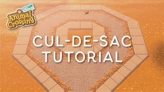 How to Build a Cul-De-Sac Neighborhood 🏠 Animal Crossing: New Horizons Tutorial