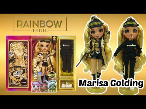 Кукла Rainbow High Рейнбоу Хай Мариса Голдинг Пижамная вечеринка Slumber Party Marisa Golding 423256 - фото 1 - id-p1924452713